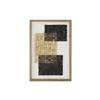 Painting DKD Home Decor Crystal Recycled Wood 42 x 4 x 62 cm