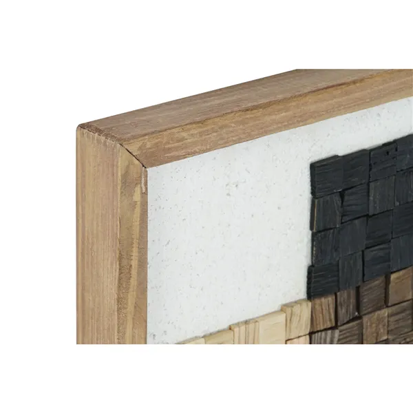 Painting DKD Home Decor Crystal Recycled Wood 42 x 4 x 62 cm