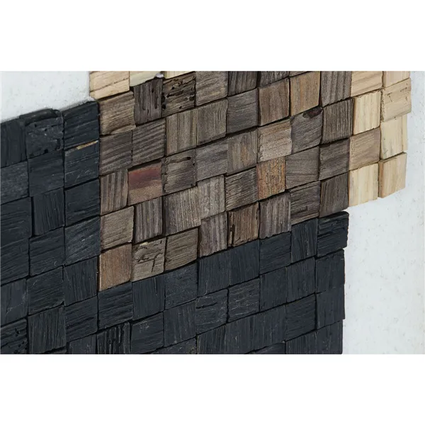 Painting DKD Home Decor Crystal Recycled Wood 42 x 4 x 62 cm