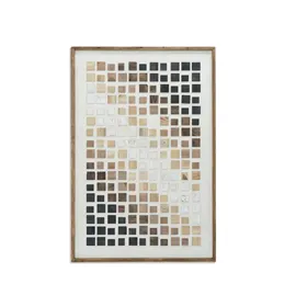 Painting DKD Home Decor Crystal Recycled Wood 82 x 4 x 122 cm
