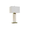 Desk lamp DKD Home Decor White Golden Metal Marble 50 W 220 V 38 x 25 x 76 cm