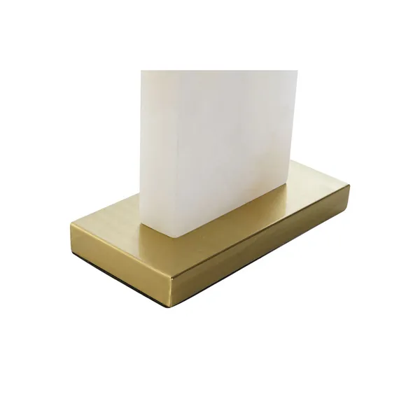 Desk lamp DKD Home Decor White Golden Metal Marble 50 W 220 V 38 x 25 x 76 cm