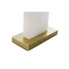 Desk lamp DKD Home Decor White Golden Metal Marble 50 W 220 V 38 x 25 x 76 cm