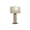 Desk lamp DKD Home Decor White Golden Metal Marble 50 W 220 V 38 x 25 x 76 cm