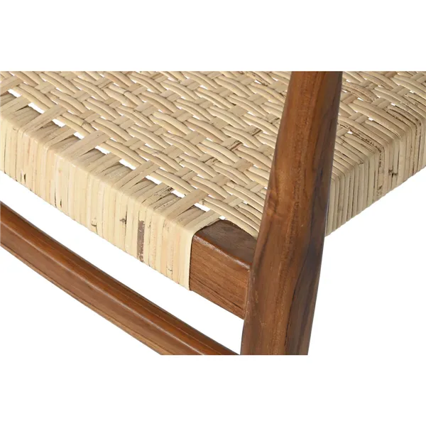 Chair DKD Home Decor Brown Beige Natural 50 x 56 x 86 cm