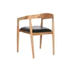 Chair DKD Home Decor Black Natural 58 x 60 x 75 cm