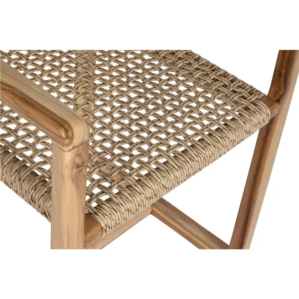 Dining Chair DKD Home Decor Natural 54 x 53 x 83 cm