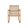 Rocking Chair DKD Home Decor Natural Teak 62 x 84 x 85 cm