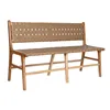 Bench DKD Home Decor Beige Colonial 140 x 59 x 89 cm