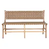 Bench DKD Home Decor Beige Colonial 140 x 59 x 89 cm