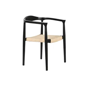 Chair DKD Home Decor White Black 59 x 55 x 78 cm
