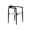 Chair DKD Home Decor White Black 59 x 55 x 78 cm