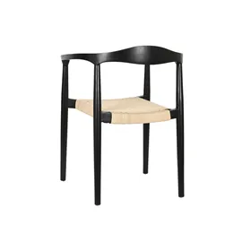 Chair DKD Home Decor White Black 59 x 55 x 78 cm