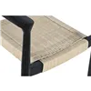 Chair DKD Home Decor White Black 59 x 55 x 78 cm