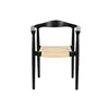 Chair DKD Home Decor White Black 59 x 55 x 78 cm