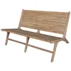 Bench DKD Home Decor Brown Natural Shabby Chic 120 x 81 x 67 cm