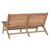 Bench DKD Home Decor Brown Natural Shabby Chic 120 x 81 x 67 cm