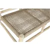 Garden sofa DKD Home Decor White Natural Teak 120 x 81 x 84 cm