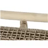 Garden sofa DKD Home Decor White Natural Teak 120 x 81 x 84 cm