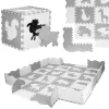 Children's foam mat - Puzle Springos FM0013 150 X 150 cm