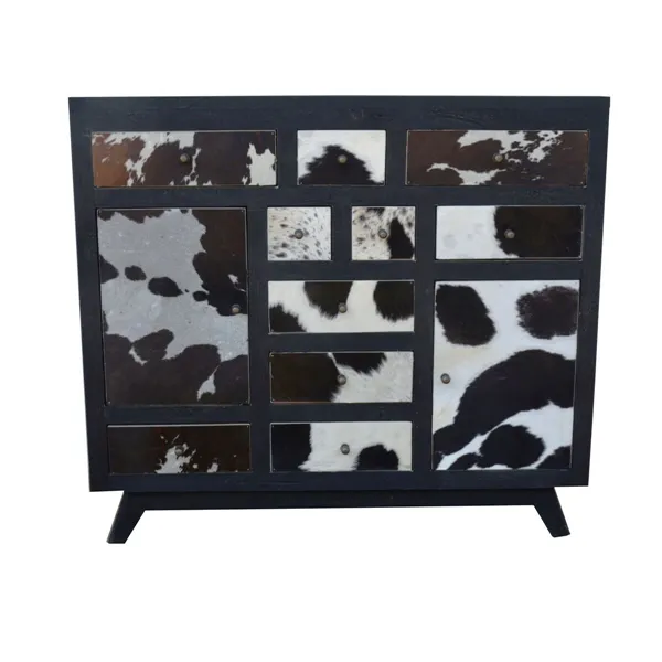 Chest of drawers Home ESPRIT Mango wood Cow 115 x 36 x 102 cm