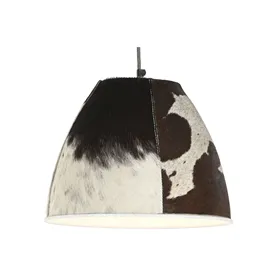 Ceiling Light Home ESPRIT Leather Metal 34 x 34 x 28 cm