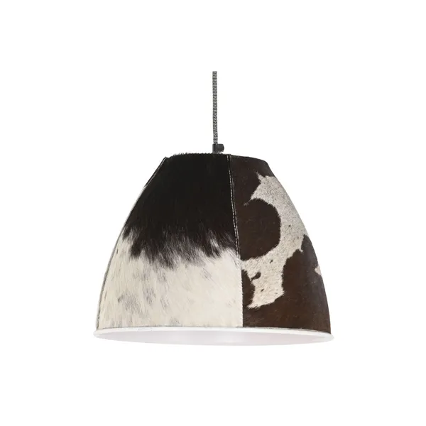 Ceiling Light Home ESPRIT Leather Metal 34 x 34 x 28 cm