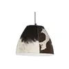 Ceiling Light Home ESPRIT Leather Metal 34 x 34 x 28 cm