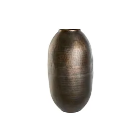 Vase DKD Home Decor Golden Aluminium Aged finish 40 x 38 x 68 cm