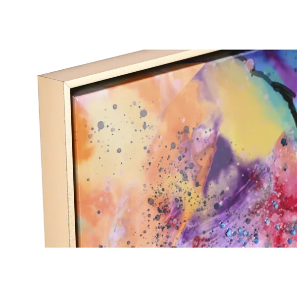 Canvas Home ESPRIT Urban Lacquered 63 x 3,5 x 83 cm (2 Units)