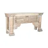 Side table Home ESPRIT White Mango wood 182 x 54 x 91 cm