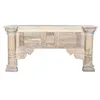 Side table Home ESPRIT White Mango wood 182 x 54 x 91 cm