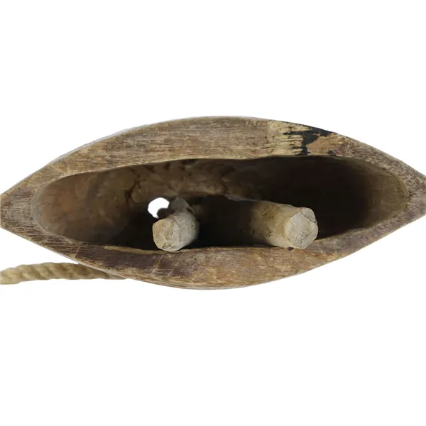 Decorative Figure Home ESPRIT Natural 20 x 7 x 13 cm (4 Units)