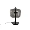 Desk lamp Home ESPRIT Black Golden Metal Crystal 35 x 35 x 58 cm