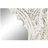 Wall mirror Home ESPRIT White Mango wood 60 x 6 x 87 cm