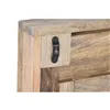 Wall mirror Home ESPRIT White Mango wood 60 x 6 x 87 cm
