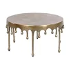 Centre Table Home ESPRIT Aluminium 75 x 75 x 40 cm