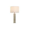 Desk lamp Home ESPRIT White Golden Marble 50 W 220 V 38 x 38 x 72 cm