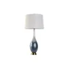 Desk lamp Home ESPRIT Blue Bicoloured Crystal 50 W 220 V 40 x 40 x 84 cm