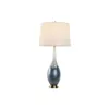 Desk lamp Home ESPRIT Blue Bicoloured Crystal 50 W 220 V 40 x 40 x 84 cm
