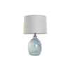 Desk lamp Home ESPRIT Blue White Crystal 50 W 220 V 40 x 40 x 66 cm