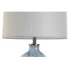 Desk lamp Home ESPRIT Blue White Crystal 50 W 220 V 40 x 40 x 66 cm