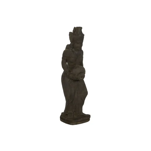 Decorative Figure Home ESPRIT Dark grey 28 x 25 x 100 cm
