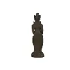 Decorative Figure Home ESPRIT Dark grey 28 x 25 x 100 cm