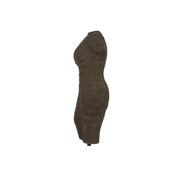 Decorative Figure Home ESPRIT Dark grey 40 x 35 x 120 cm