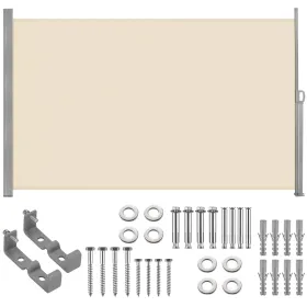 Боковая маркиза Springos AW0010 300x200 см раздвижная светло-бежевая штора