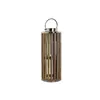 Candleholder DKD Home Decor Brown Silver Natural Crystal Mango wood 20 x 20 x 50 cm