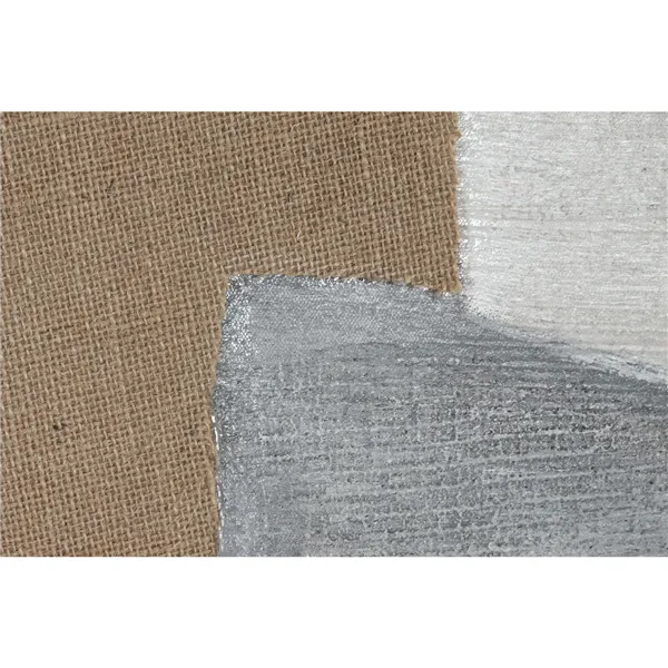 Canvas Home ESPRIT Black Grey Abstract Modern 103 x 4,5 x 143 cm