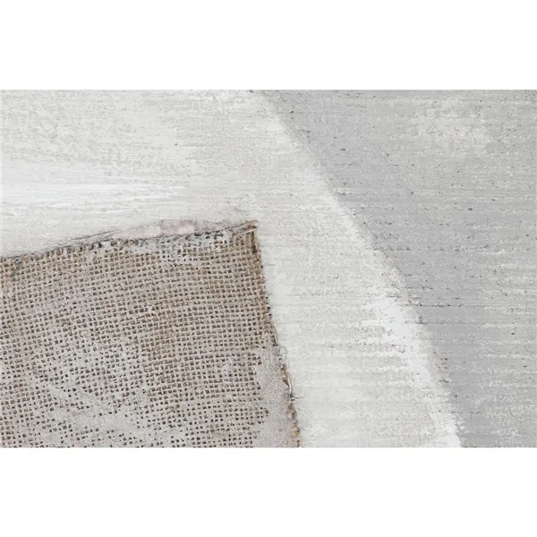 Canvas Home ESPRIT White Black Beige Grey Abstract Modern 103 x 4,5 x 143 cm