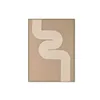 Painting 3D Home ESPRIT Jute Foam 103 x 4,5 x 143 cm